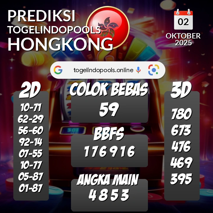 Prediksi togelindopools hongkong: Kamis 02 Oktober 2025 Hari Ini (Analisis Data, Manfaat, Risiko, & Tips)