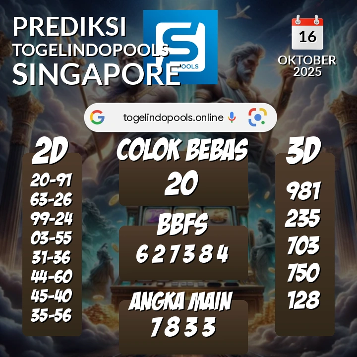 Prediksi togelindopools singapore: Kamis 16 Oktober 2025 Hari Ini (Analisis Data, Manfaat, Risiko, & Tips)