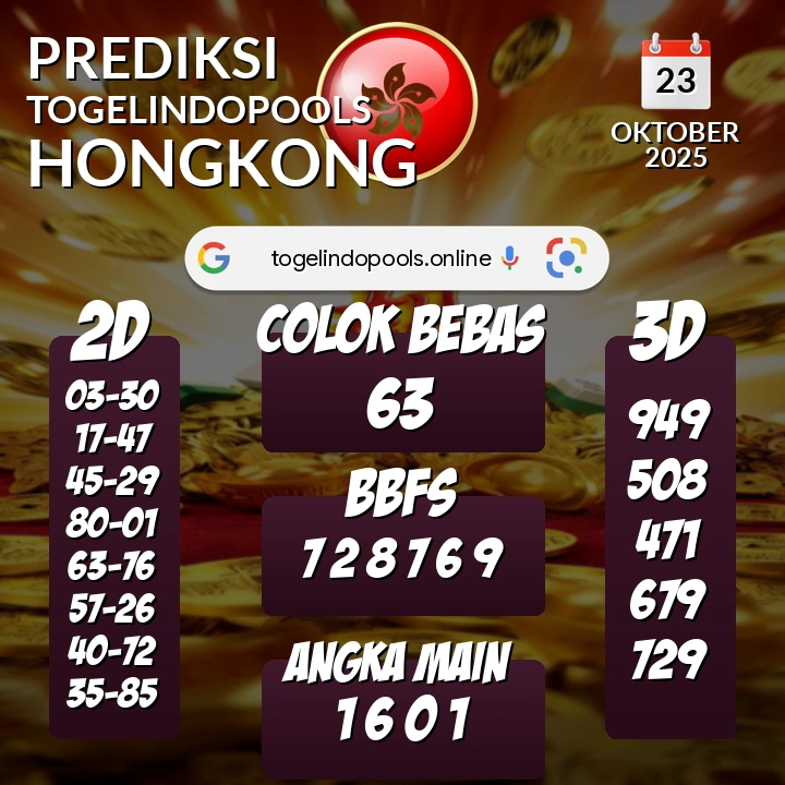 Prediksi togelindopools hongkong: Kamis 23 Oktober 2025 Hari Ini (Analisis Data, Manfaat, Risiko, & Tips)
