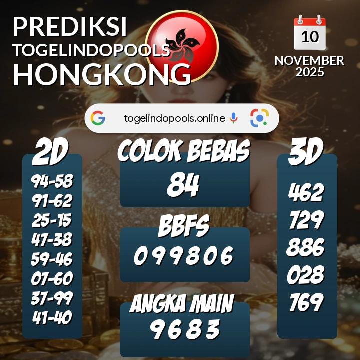 Prediksi togelindopools hongkong: Senin 10 November 2025 Hari Ini (Analisis Data, Manfaat, Risiko, & Tips)