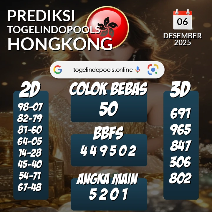 Prediksi togelindopools hongkong: Sabtu 06 Desember 2025 Hari Ini (Analisis Data, Manfaat, Risiko, & Tips)