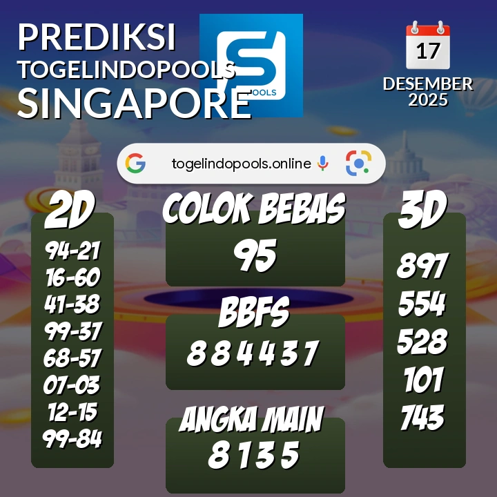 Prediksi togelindopools singapore: Rabu 17 Desember 2025 Hari Ini (Analisis Data, Manfaat, Risiko, & Tips)