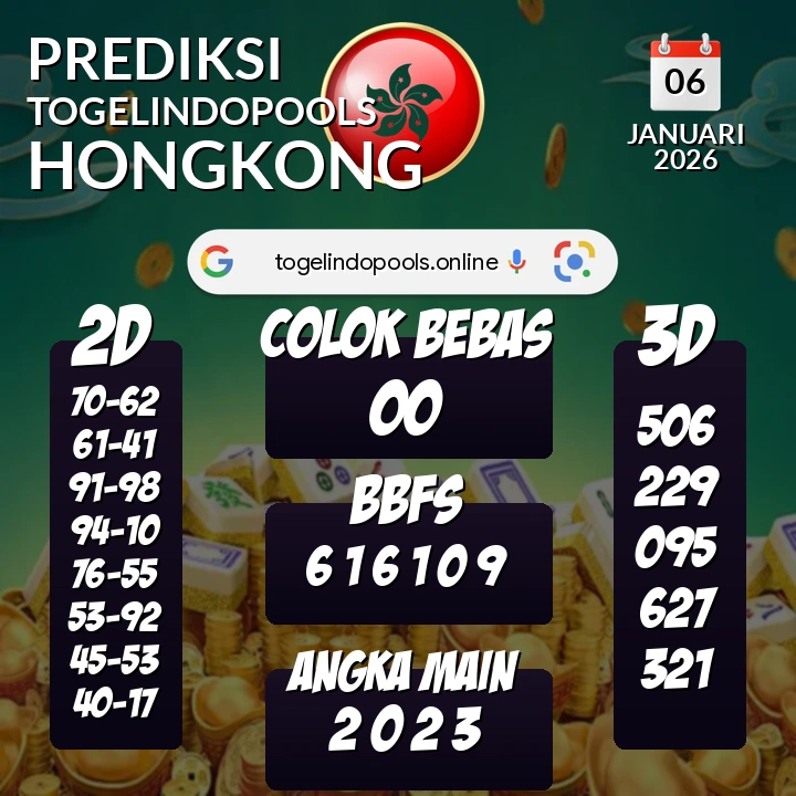 Prediksi togelindopools hongkong: Selasa 06 Januari 2026 Hari Ini (Analisis Data, Manfaat, Risiko, & Tips)