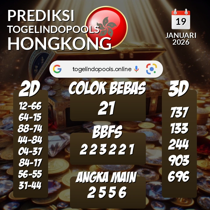 Prediksi togelindopools hongkong: Senin 19 Januari 2026 Hari Ini (Analisis Data, Manfaat, Risiko, & Tips)