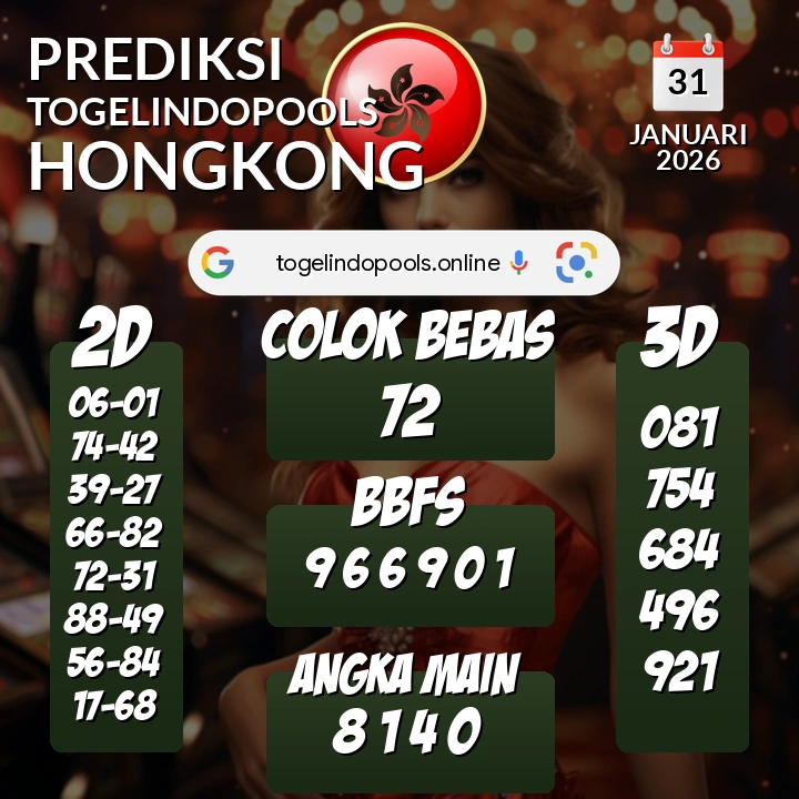 Prediksi togelindopools hongkong: Sabtu 31 Januari 2026 Hari Ini (Analisis Data, Manfaat, Risiko, & Tips)