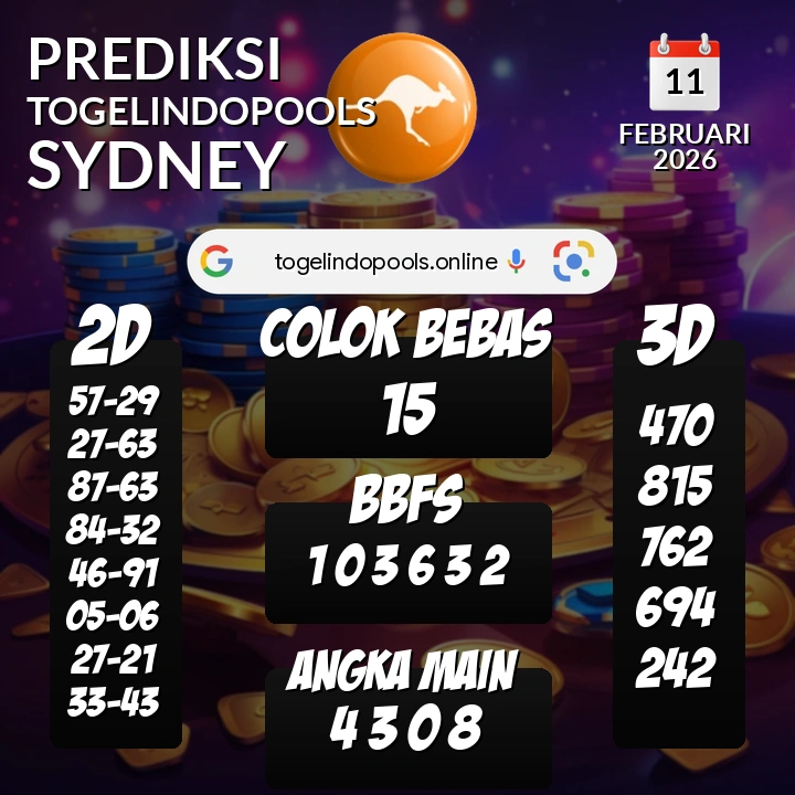Prediksi togelindopools sydney: Rabu 11 Februari 2026 Hari Ini (Analisis Data, Manfaat, Risiko, & Tips)