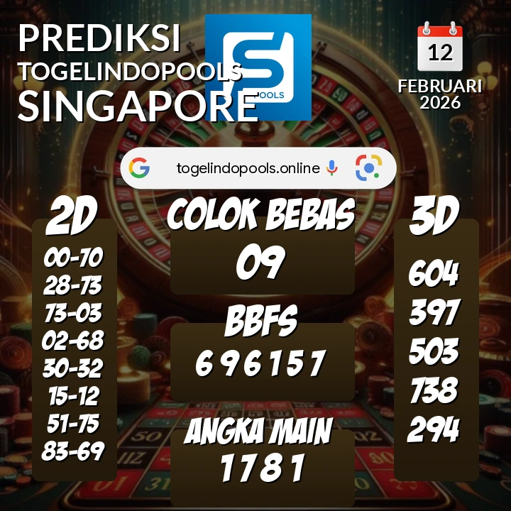 Prediksi togelindopools singapore: Kamis 12 Februari 2026 Hari Ini (Analisis Data, Manfaat, Risiko, & Tips)