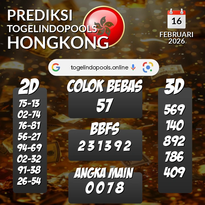 Prediksi togelindopools hongkong: Senin 16 Februari 2026 Hari Ini (Analisis Data, Manfaat, Risiko, & Tips)