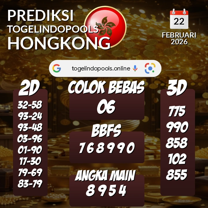 Prediksi togelindopools hongkong: Minggu 22 Februari 2026 Hari Ini (Analisis Data, Manfaat, Risiko, & Tips)