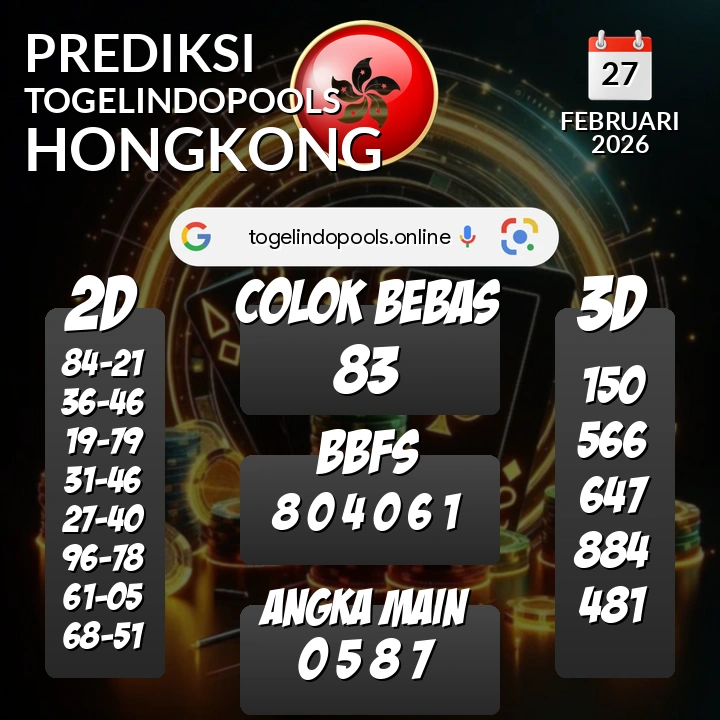 Prediksi togelindopools hongkong: Jumat 27 Februari 2026 Hari Ini (Analisis Data, Manfaat, Risiko, & Tips)
