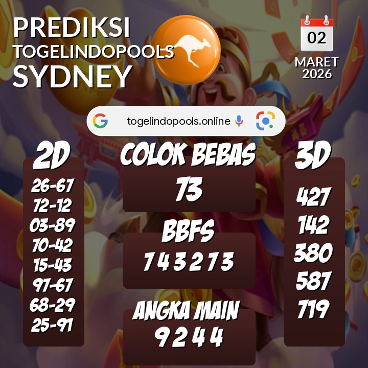 Prediksi togelindopools sydney: Senin 02 Maret 2026 Hari Ini (Analisis Data, Manfaat, Risiko, & Tips)