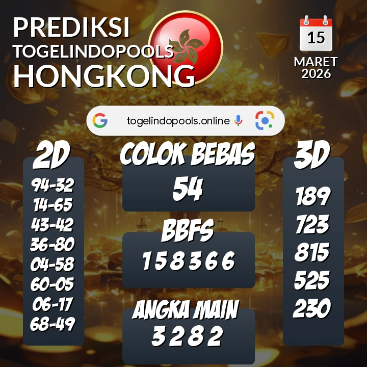 Prediksi togelindopools hongkong: Minggu 15 Maret 2026 Hari Ini (Analisis Data, Manfaat, Risiko, & Tips)