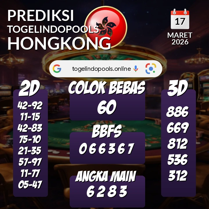 Prediksi togelindopools hongkong: Selasa 17 Maret 2026 Hari Ini (Analisis Data, Manfaat, Risiko, & Tips)
