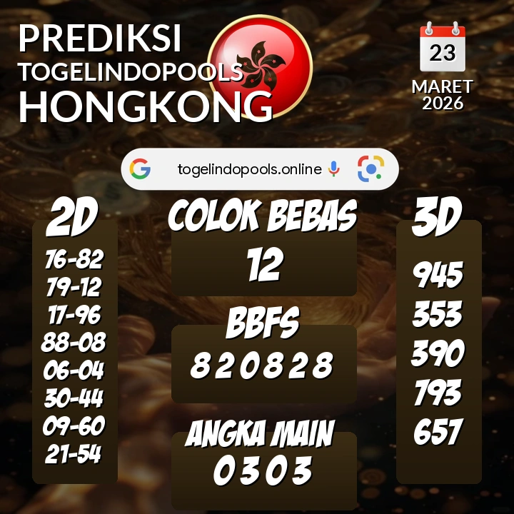 Prediksi togelindopools hongkong: Senin 23 Maret 2026 Hari Ini (Analisis Data, Manfaat, Risiko, & Tips)