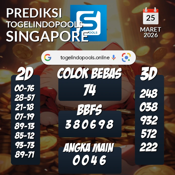 Prediksi togelindopools singapore: Rabu 25 Maret 2026 Hari Ini (Analisis Data, Manfaat, Risiko, & Tips)