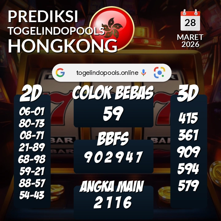 Prediksi togelindopools hongkong: Sabtu 28 Maret 2026 Hari Ini (Analisis Data, Manfaat, Risiko, & Tips)