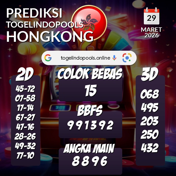 Prediksi togelindopools hongkong: Minggu 29 Maret 2026 Hari Ini (Analisis Data, Manfaat, Risiko, & Tips)