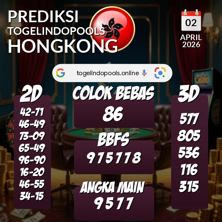 Prediksi togelindopools hongkong: Kamis 02 April 2026 Hari Ini (Analisis Data, Manfaat, Risiko, & Tips)