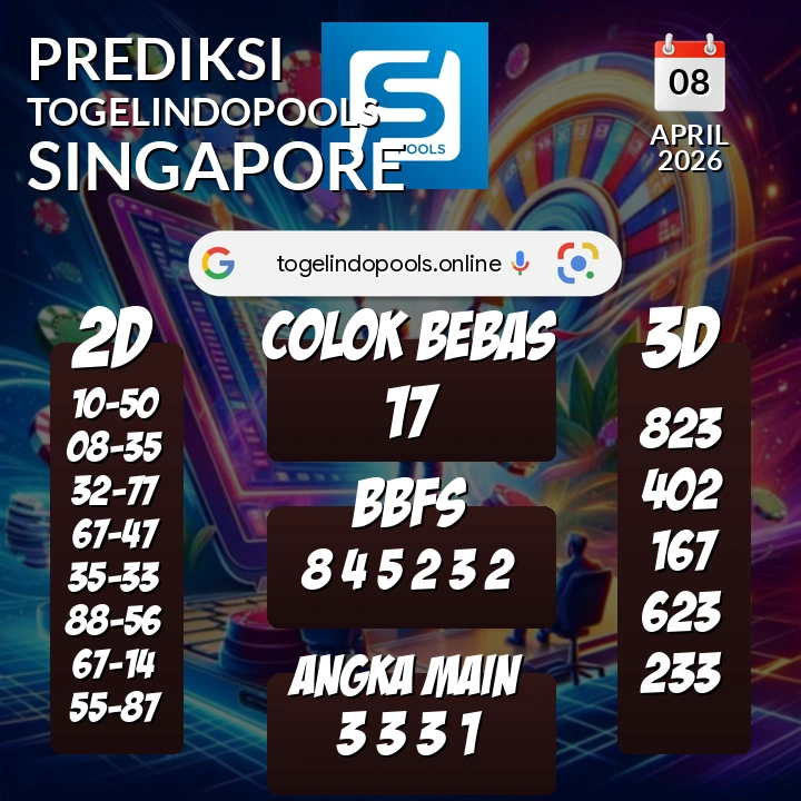 Prediksi togelindopools singapore: Rabu 08 April 2026 Hari Ini (Analisis Data, Manfaat, Risiko, & Tips)