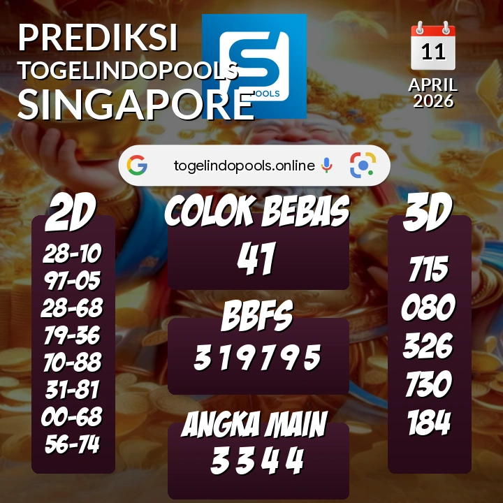 Prediksi togelindopools singapore: Sabtu 11 April 2026 Hari Ini (Analisis Data, Manfaat, Risiko, & Tips)