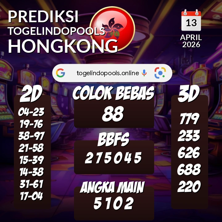 Prediksi togelindopools hongkong: Senin 13 April 2026 Hari Ini (Analisis Data, Manfaat, Risiko, & Tips)