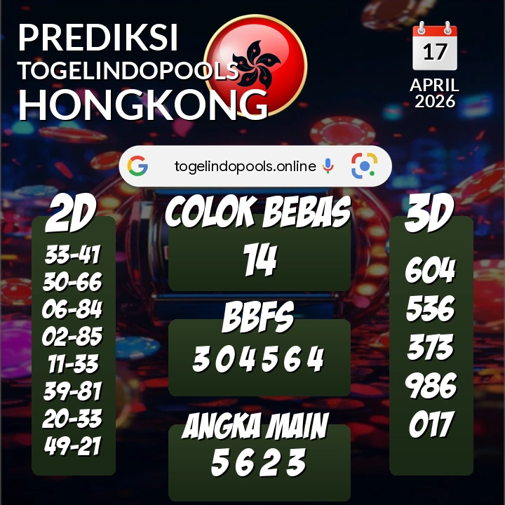 Prediksi togelindopools hongkong: Jumat 17 April 2026 Hari Ini (Analisis Data, Manfaat, Risiko, & Tips)